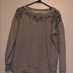 gray american eagle sweatshirt